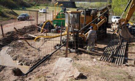 Río Cuarto: la obra de saneamiento cloacal para Banda Norte tiene 90% de avance