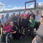 Villa Nueva promovió una jornada recreativa e inclusiva en Villa Carlos Paz