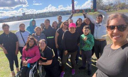 Villa Nueva promovió una jornada recreativa e inclusiva en Villa Carlos Paz
