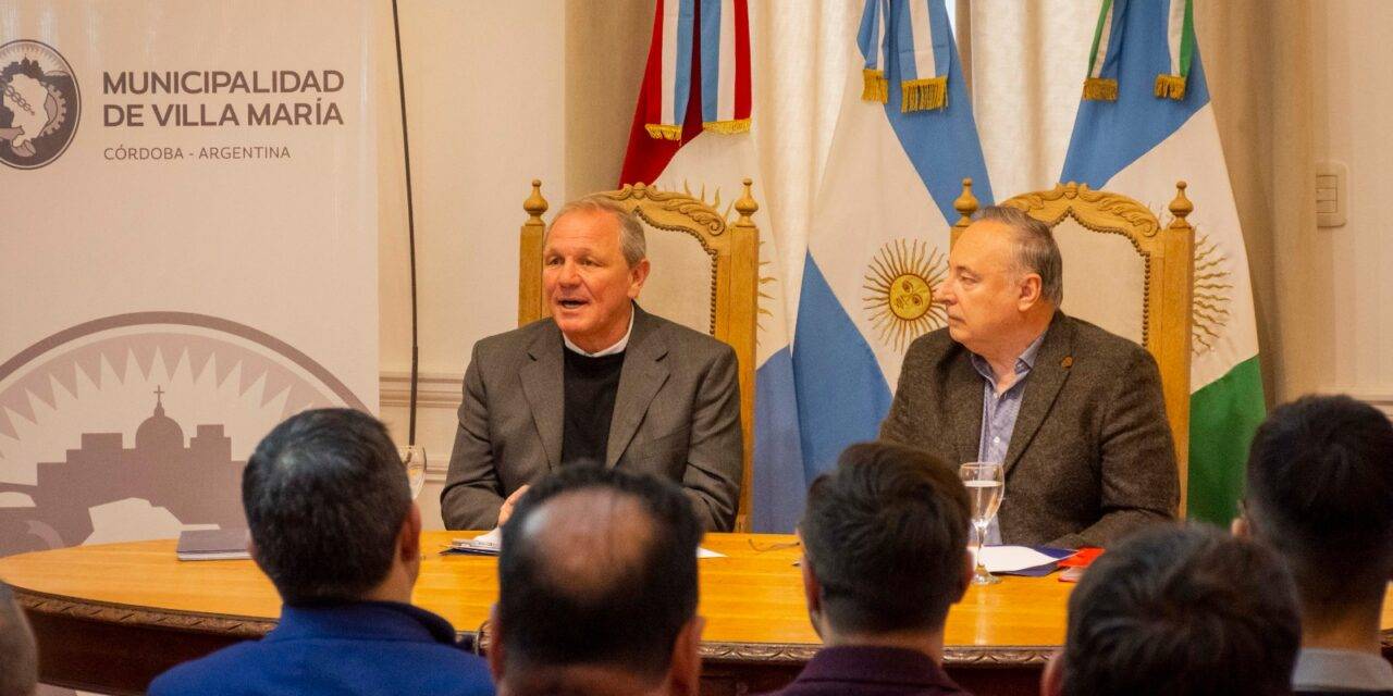 Villa María y Río Cuarto fortalecen el intercambio de experiencias para mejorar la gestión local
