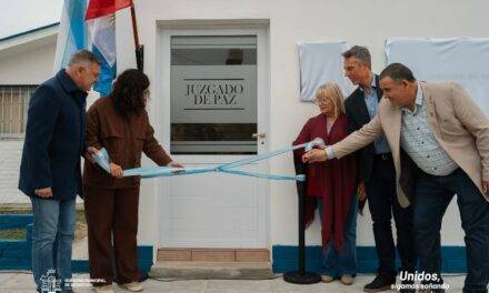 Reducción inauguró el nuevo edificio del Juzgado de Paz