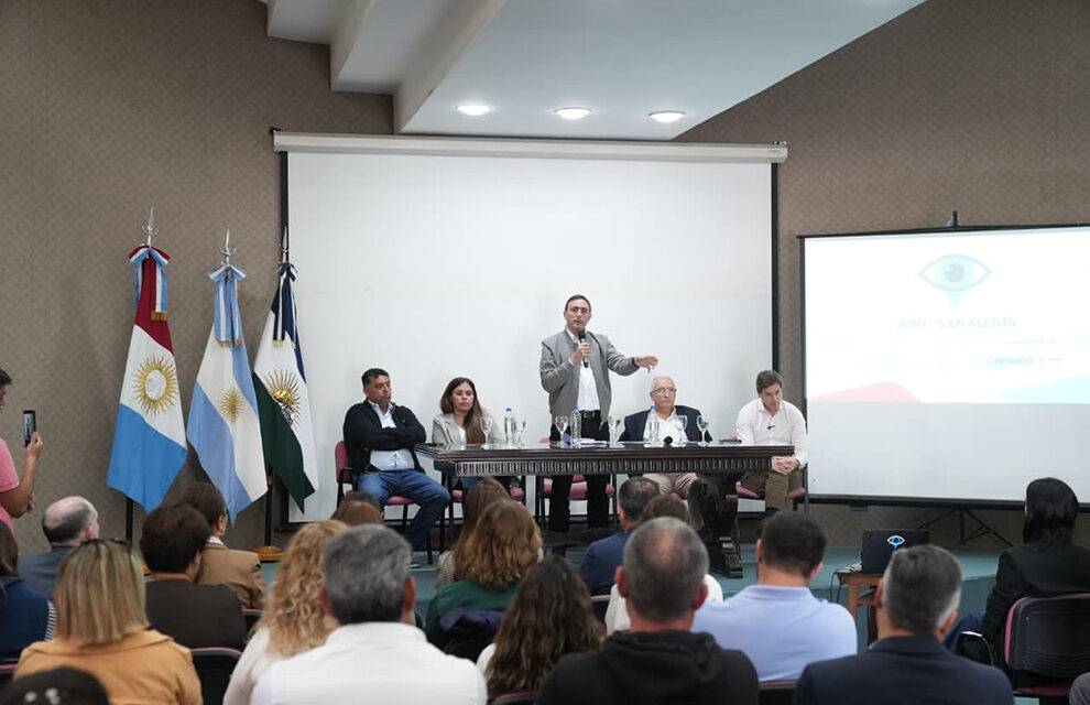 La Provincia presentó el programa “Juntos en Alerta” en Laboulaye, Villa Valeria y Huinca Renancó