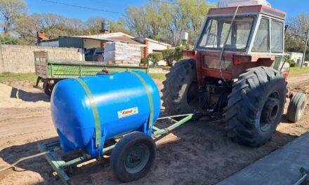 Bulnes sumó una nueva cisterna y avanza con obras de desagüe en calle Mitre