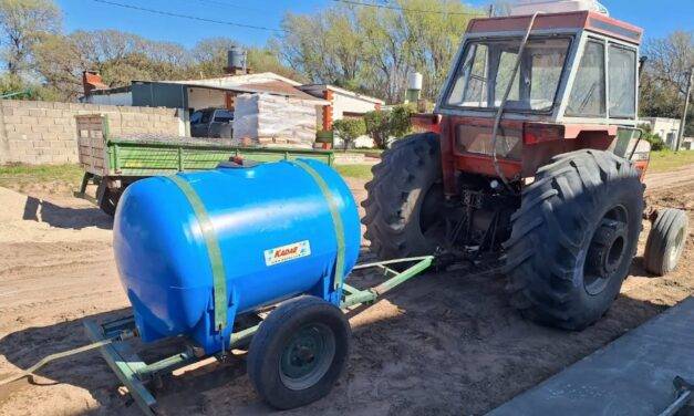 Bulnes sumó una nueva cisterna y avanza con obras de desagüe en calle Mitre