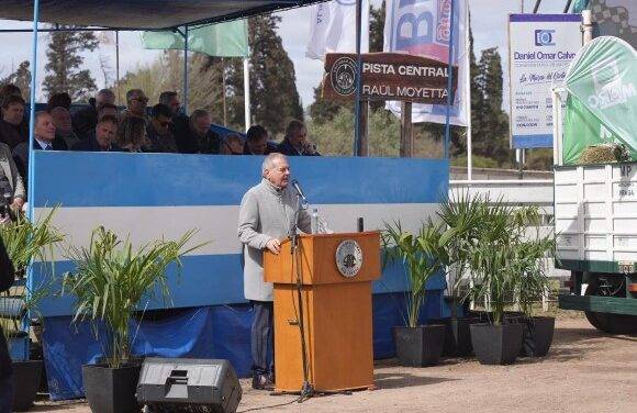 Busso en la Expo Rural de Río Cuarto: “Córdoba tendrá una cosecha récord”