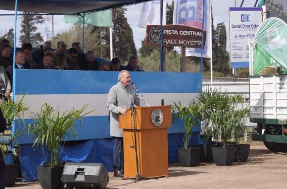Busso en la Expo Rural de Río Cuarto: “Córdoba tendrá una cosecha récord”