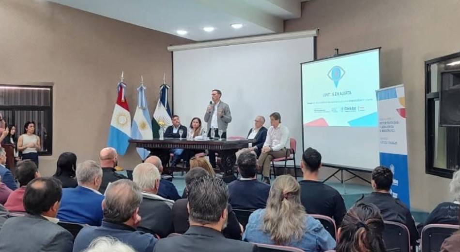 Huinca Renancó: presentaron el programa “Juntos en Alerta” para prevenir el narcomenudeo
