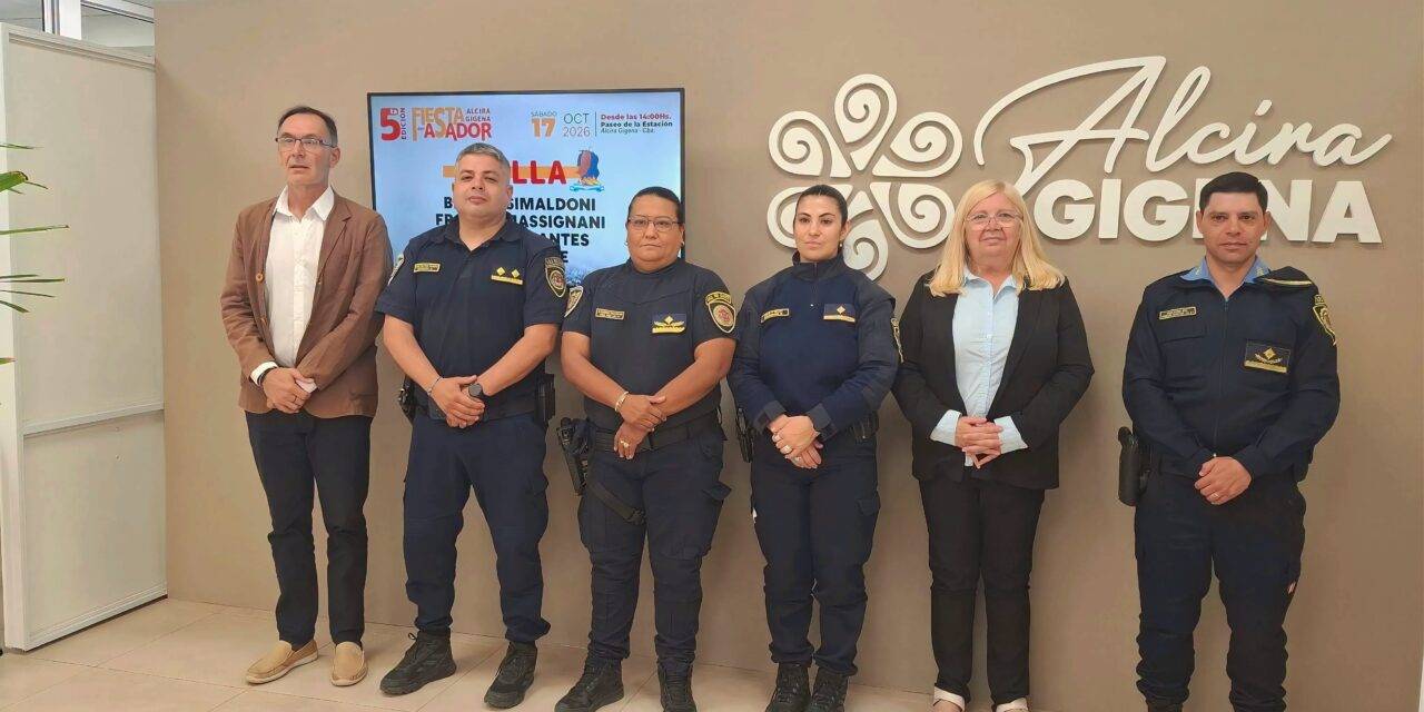 Nueva titular de la Comisaría Distrito Alcira Gigena