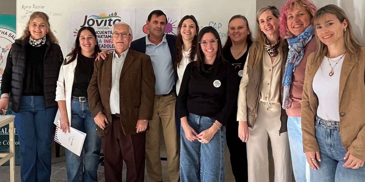 Jovita reunió a instituciones de la región para fortalecer el trabajo con las infancias