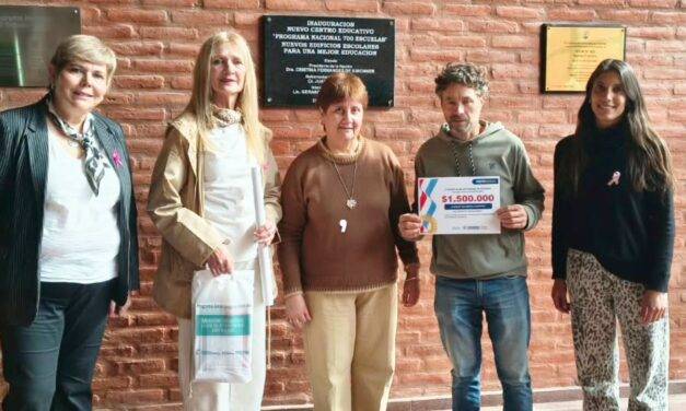 La Cautiva: el IPEM N.º 421 recibió aportes para fortalecer la educación técnica