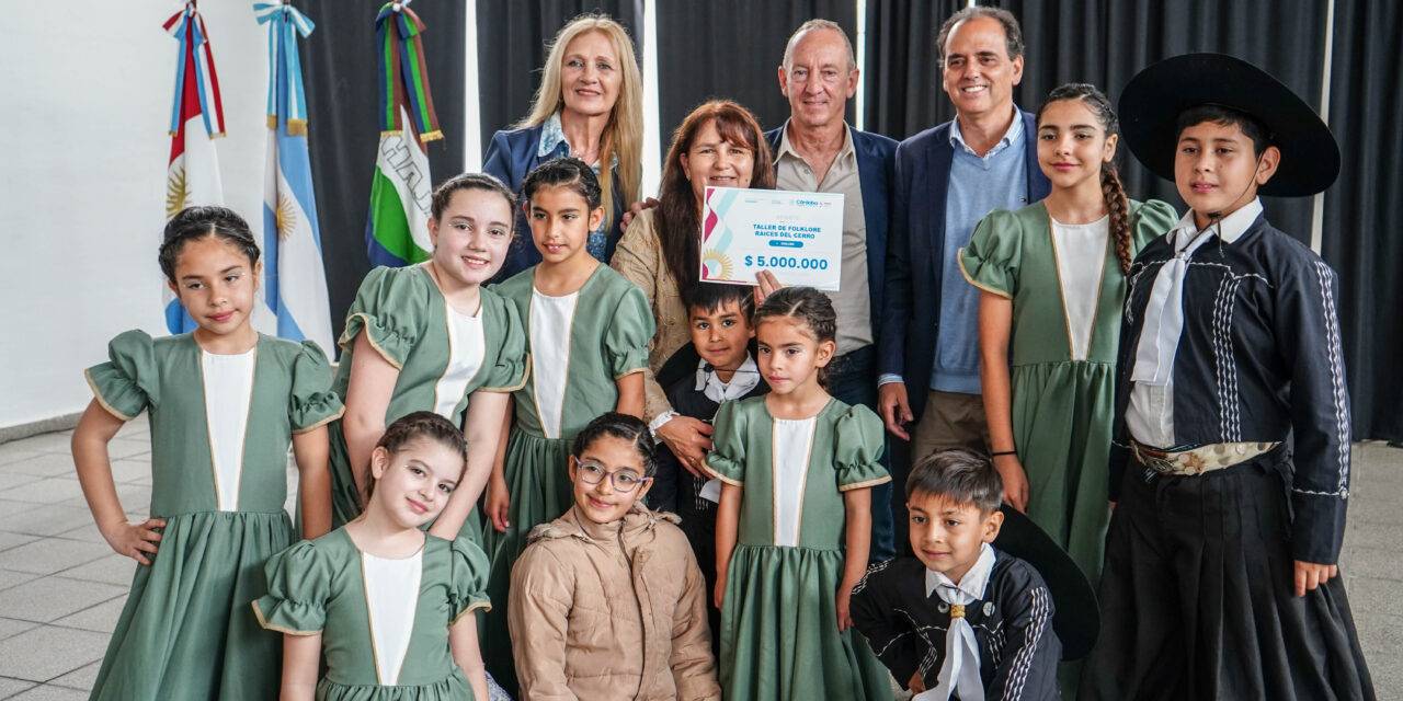 Chaján celebró su 151º aniversario: La Provincia acompañó con aportes al municipio y a instituciones locales