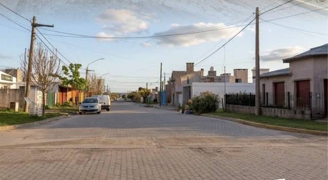 Alcira Gigena alcanzó las 34 cuadras adoquinadas en 34 meses de gestión