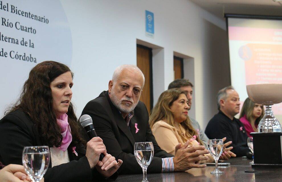 Córdoba Rosa: Río Cuarto presentó su agenda de actividades para octubre