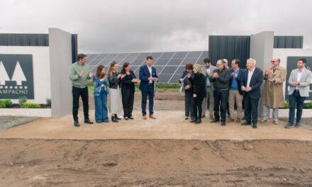 Sampacho inauguró su primer Parque Solar Fotovoltaico con el acompañamiento de la Provincia