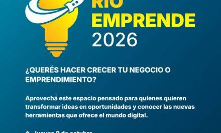 Llega Río Emprende: una jornada para potenciar el desarrollo y la transformación digital de emprendedores, comerciantes y estudiantes