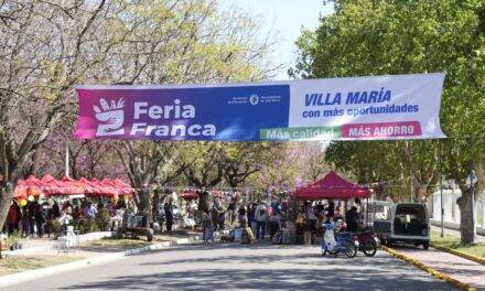Villa María: la Feria Franca cumplió 8 años acompañando a vecinos y productores locales