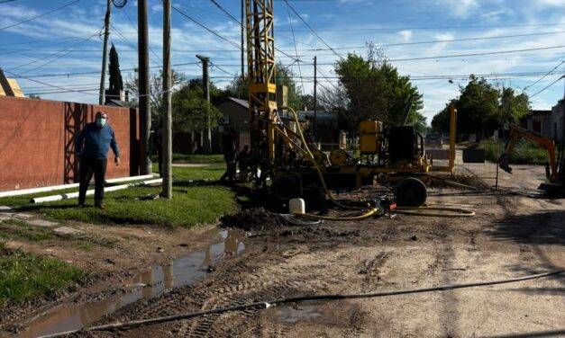 Río Cuarto: Comenzó el recambio de la red colectora en calle Blas Parera