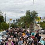 Adelia María: se llevó adelante la 11° edición de la Bicicleteada Familiar “Padre Pablo Silvetti”