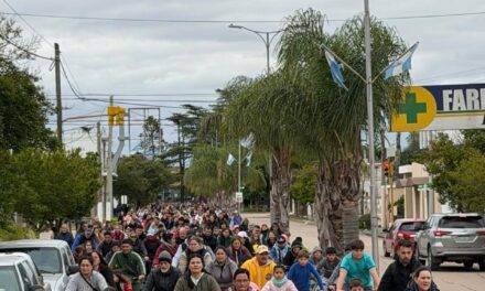Adelia María: se llevó adelante la 11° edición de la Bicicleteada Familiar “Padre Pablo Silvetti”