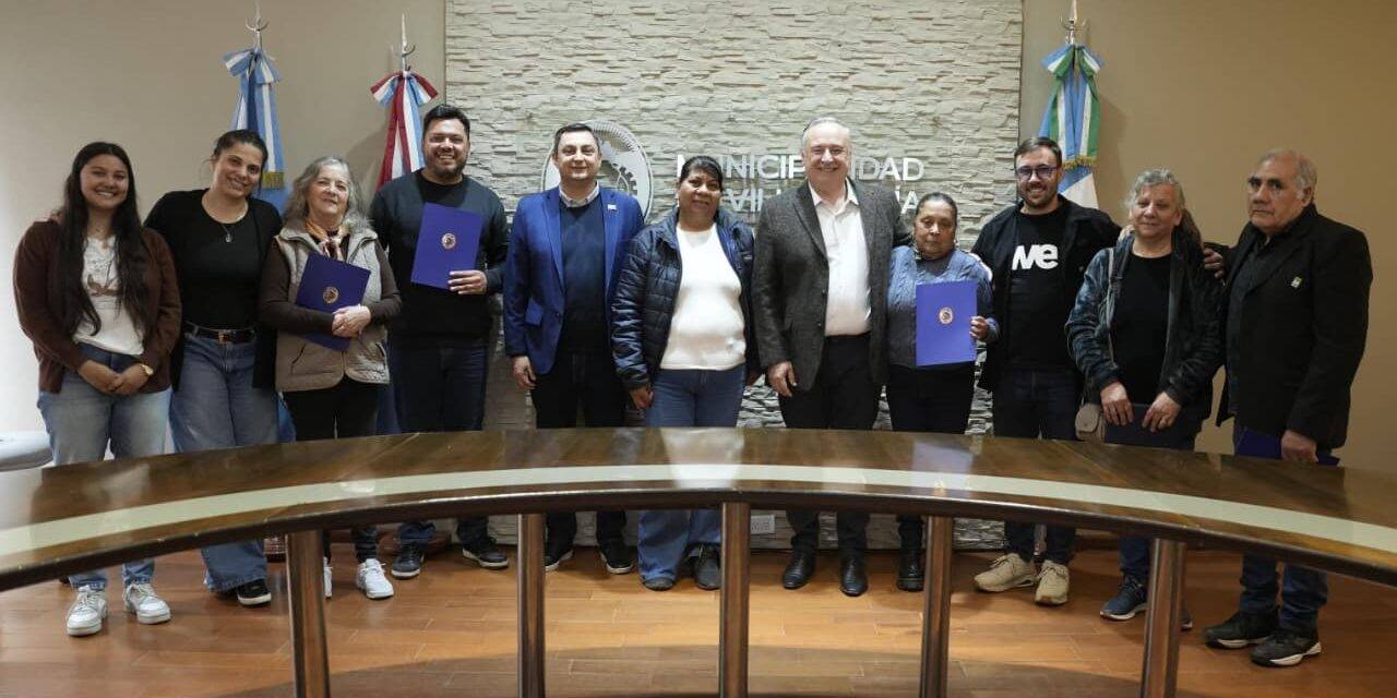 Villa María: Accastello entregó aportes para acompañar a instituciones de la ciudad