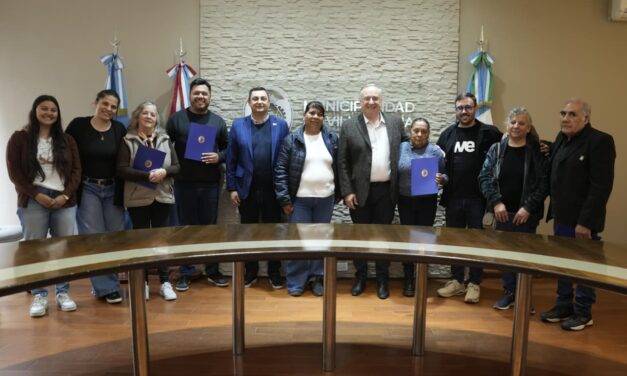 Villa María: Accastello entregó aportes para acompañar a instituciones de la ciudad