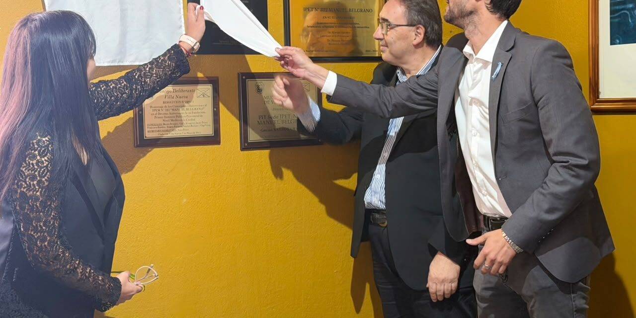 Villa Nueva: El IPET Nº 322 “Manuel Belgrano” celebró sus 25 años de historia y educación