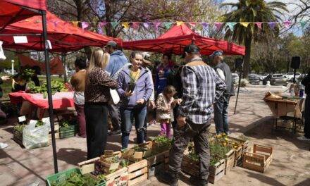 Villa María: la Feria Franca volvio a reunir a productores y vecinos con música y sorteos