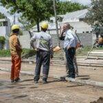 Río Cuarto: Comenzaron nuevos frentes de pavimentación en el sector sur de la ciudad