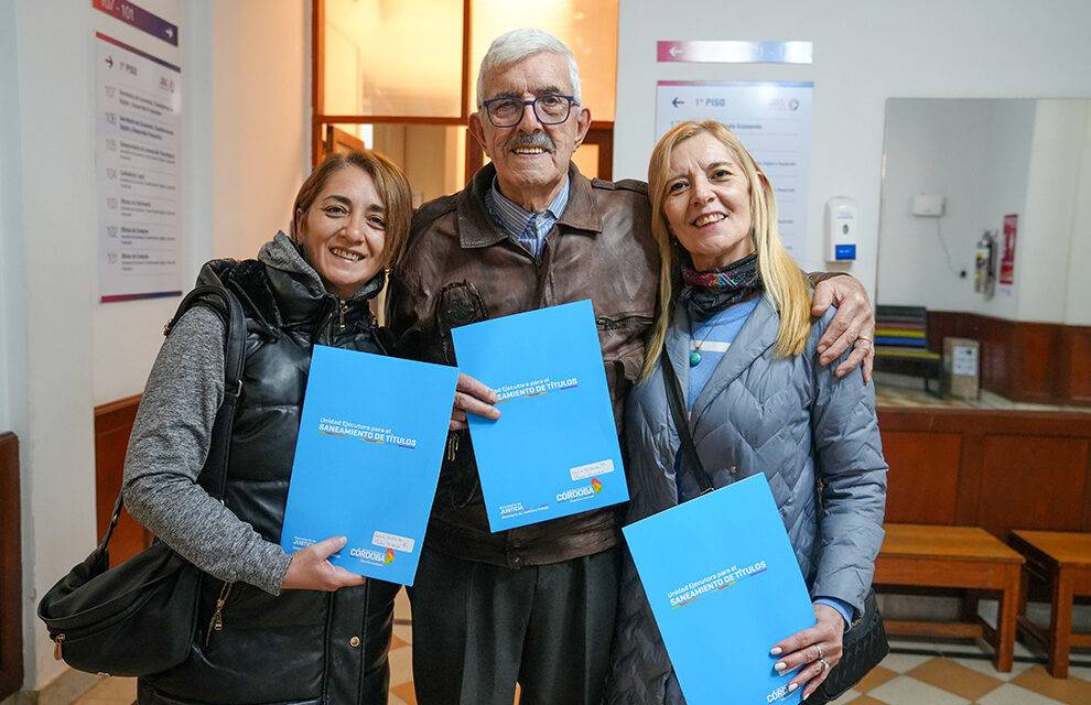 General San Martín: familias recibieron los títulos de sus inmuebles