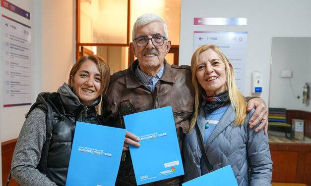 General San Martín: familias recibieron los títulos de sus inmuebles