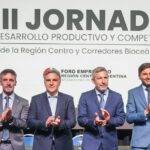 Llaryora volvió a reclamar un plan de infraestructura para potenciar el desarrollo del interior productivo