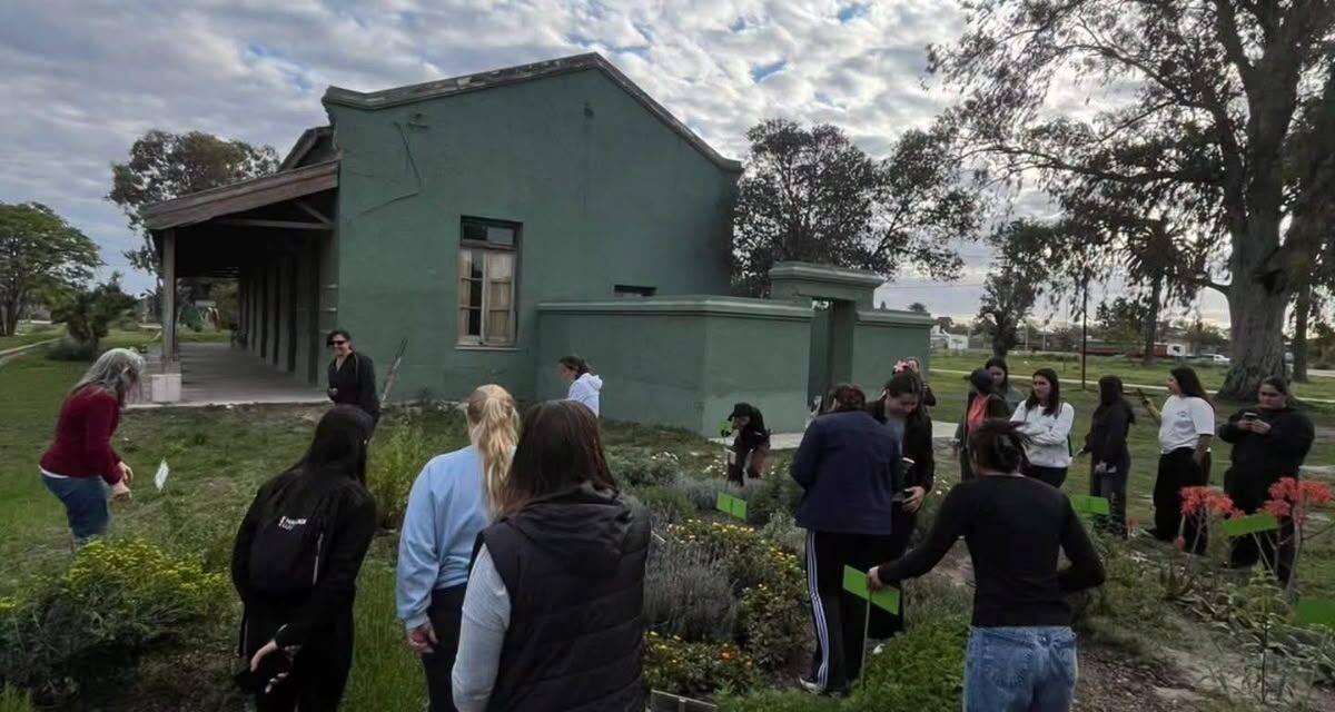 La Carlota: estudiantes de Canals recorrieron espacios productivos y ambientales