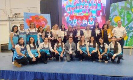La Carlota celebró los 75 años del jardín «Domingo Faustino Sarmiento» e inauguró nuevas obras y espacios de formación educativa