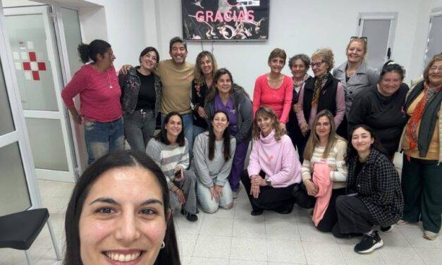 Gigena: realizaron una jornada de prevención y acompañamiento en el marco de Córdoba Rosa