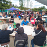 Los Cisnes: se realizó la Expo Secundario del IPEA 213 con muestras, música y un campeonato de asadores