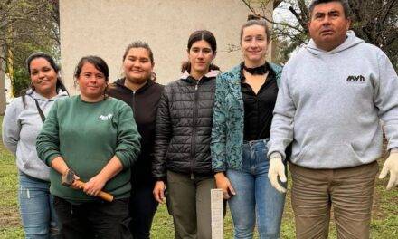 Villa Huidobro: el Vivero Municipal cerró un nuevo ciclo de formación para estudiantes